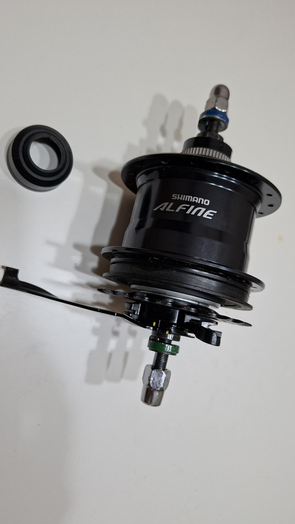 Shimano Alfine SG-S700 Getriebenabe 11-Gang Disc Schwarz